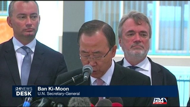 UN Chief Ban calls for end of Gaza blockade