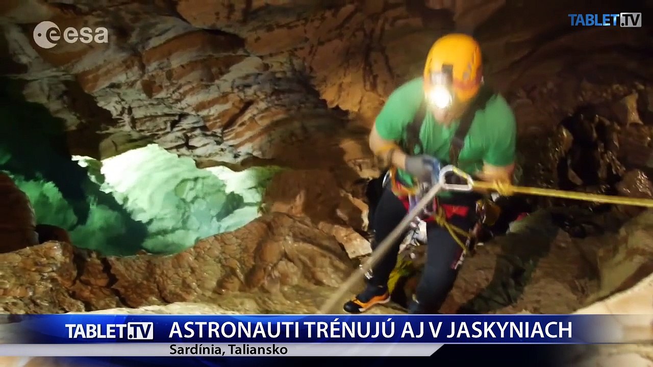 Astronauti sa na vesmírne misie pripravujú v podzemí 