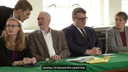 Corbyn's awkward press conference: I'm not sure this is a great idea