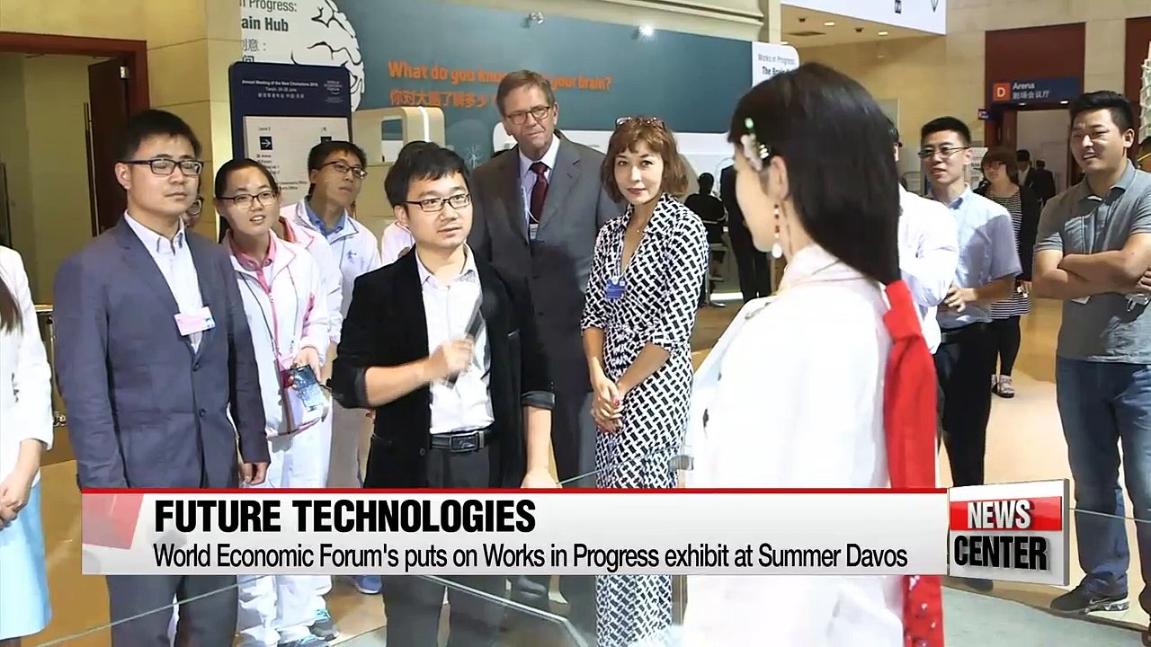 Summer Davos offers glimpse into future with array of emerging technologies