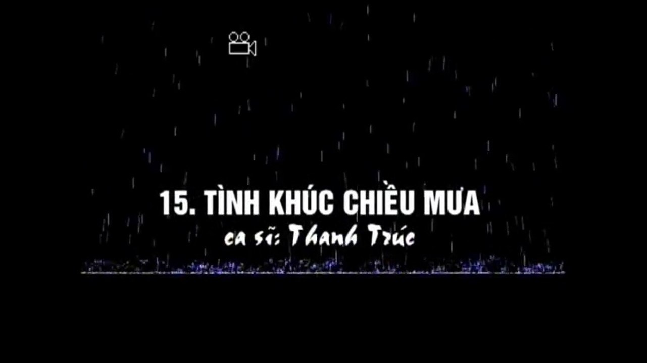 Karaoke Tình Khúc Chiều Mưa - Thanh Trúc