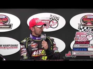 Doug Coby Wins F.W. Webb 100 🏁