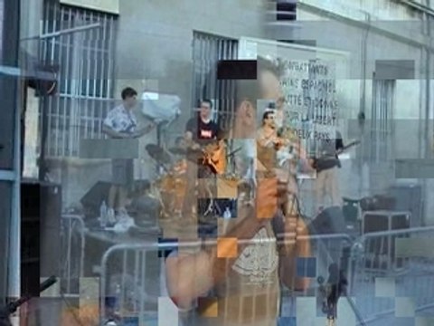 Dormir dehors reprise Kwyjibo fete de la musique nimes 2003