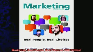 book online   Marketing Real People Real Choices 8th Edition