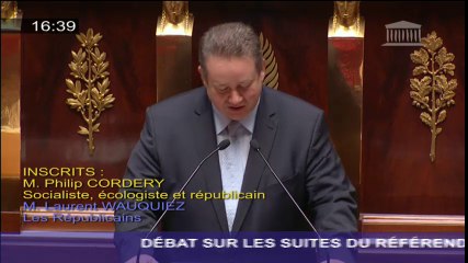 Mon intervention dans le débat sur les conséquences du brexit