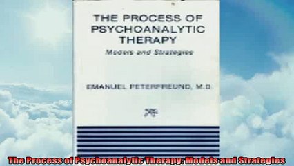 EBOOK ONLINE  The Process of Psychoanalytic Therapy Models and Strategies  BOOK ONLINE