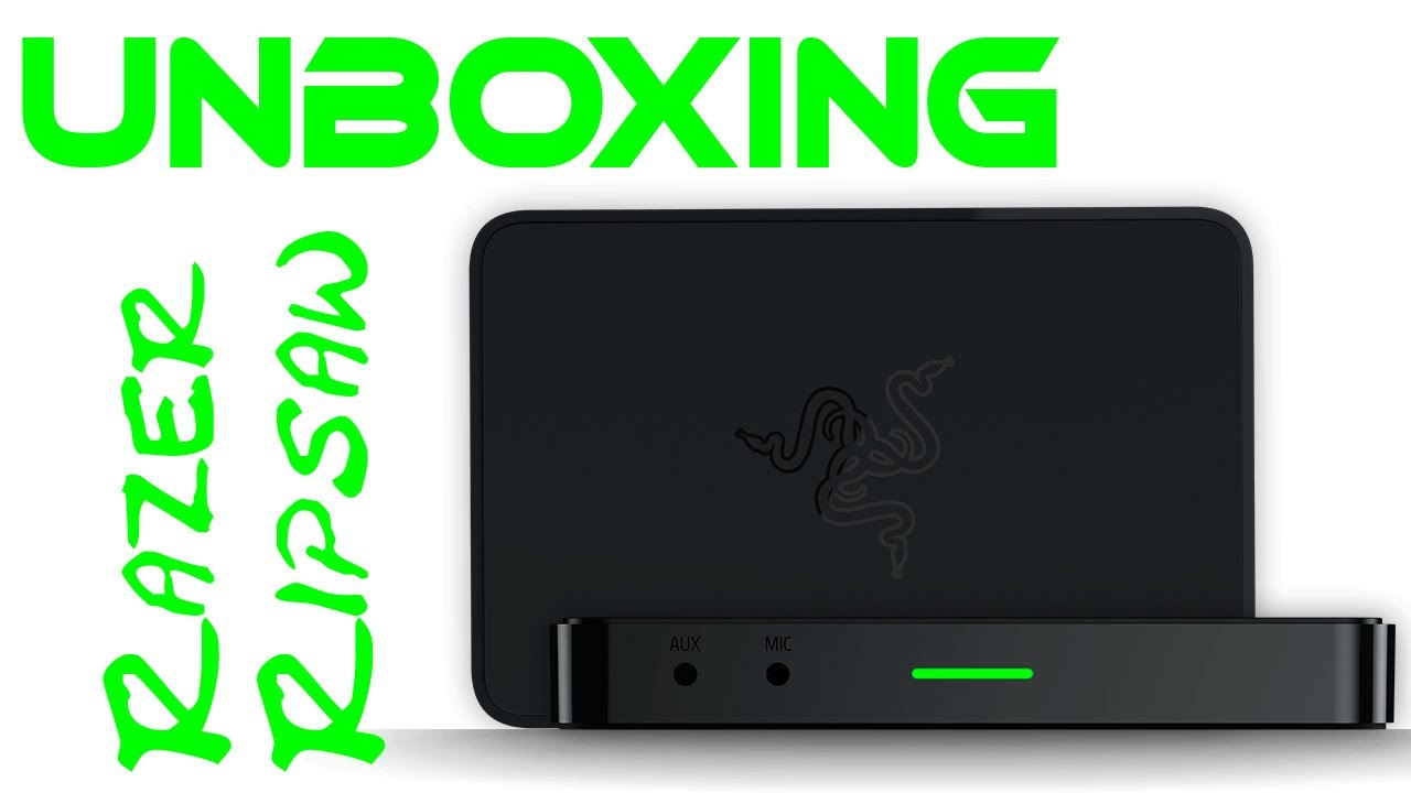 Unboxing: Razer Ripsaw Game Capture Card [DE | FullHD]