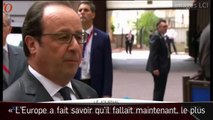 Brexit : Hollande met la pression sur le Royaume-Uni, « plus de temps à perdre »