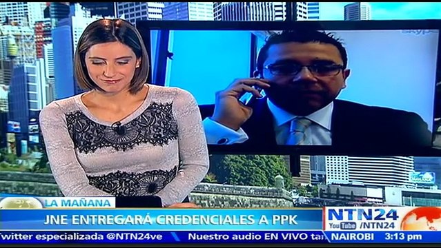Fujimorismo debe ser consciente que ahora necesitamos un Perú unido: personero legal de Kuczynski a NTN24