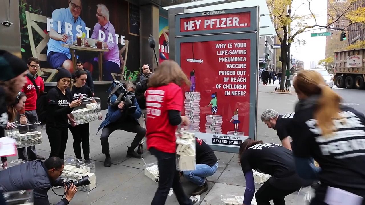 MSF Delivers $17 Million to Pfizer