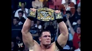 WWE John Cena vs Triple H vs Edge