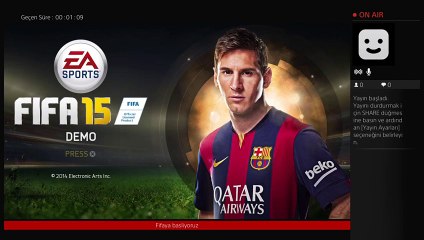 Fifa 15 demosu  basliyoruz  bolum 1
