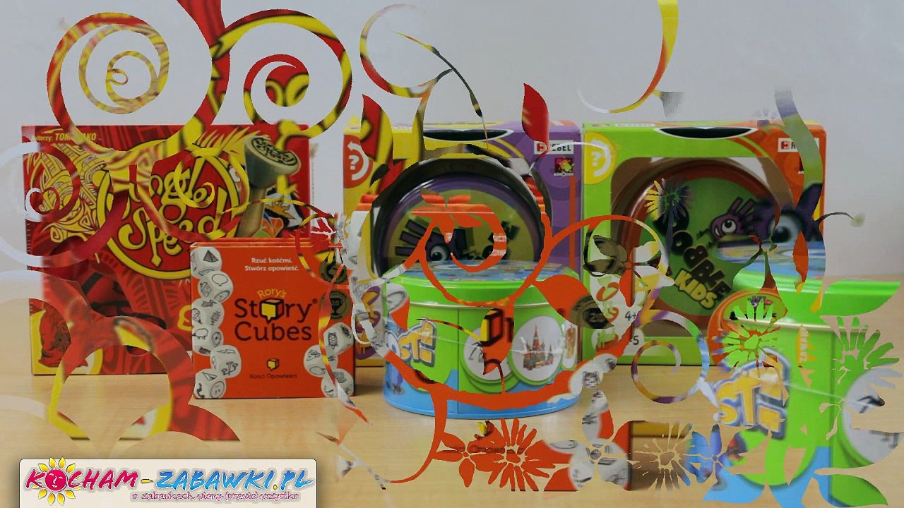 Rebel - Gry dla Małych i Dużych! - Dobble Kids, Dobble, Story Cubes, Jungle Speed i Boost