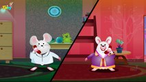 Five Little Mice Jumping | Funny Animated Videos For Kids | TinyDreams