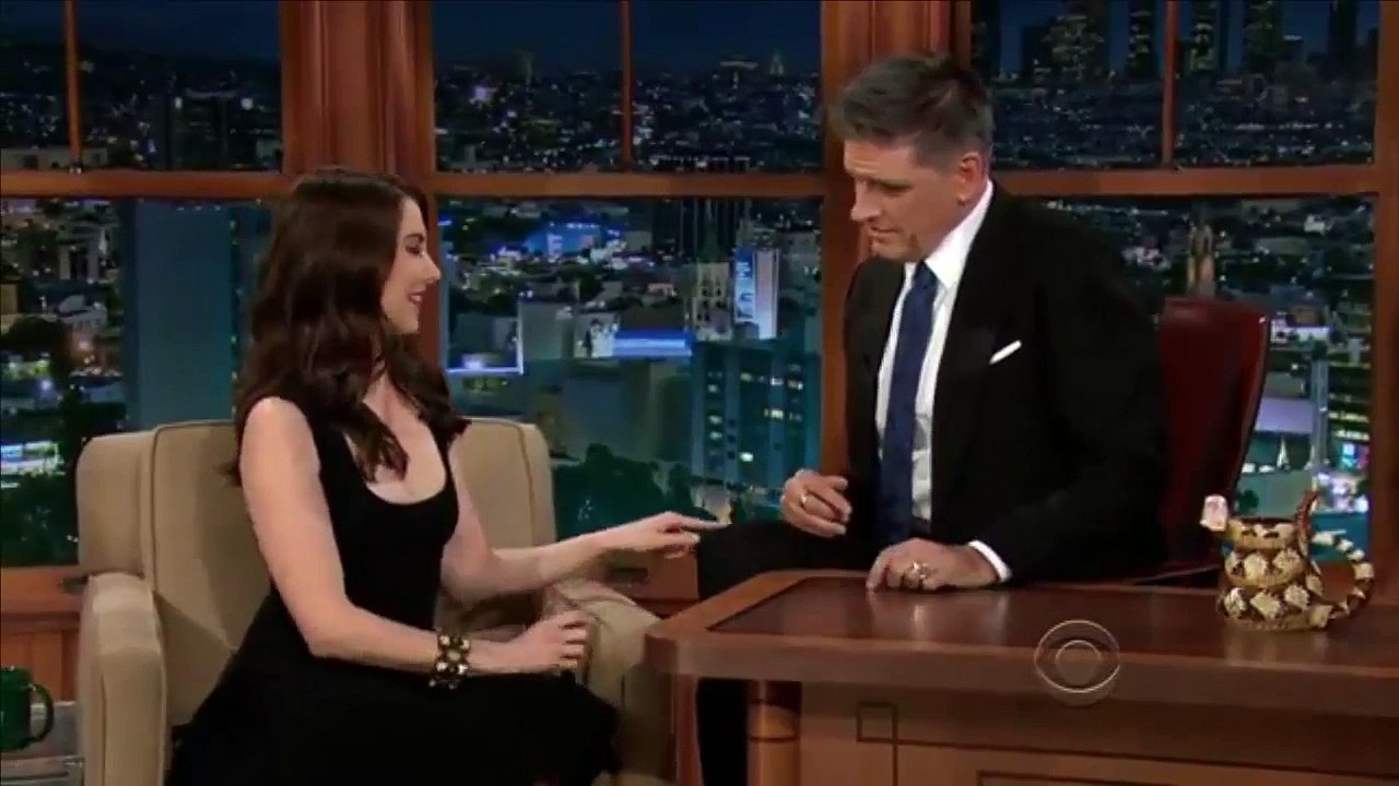 Alison Brie on The Late Late Show with Craig Ferguson