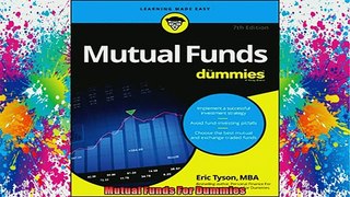 READ FREE FULL EBOOK DOWNLOAD  Mutual Funds For Dummies Full Free