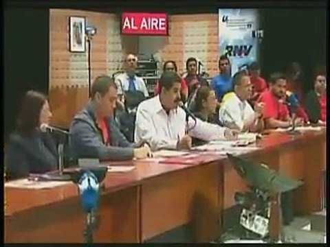 Maduro atacó a los medios de comunicación privados en el Día del Periodista