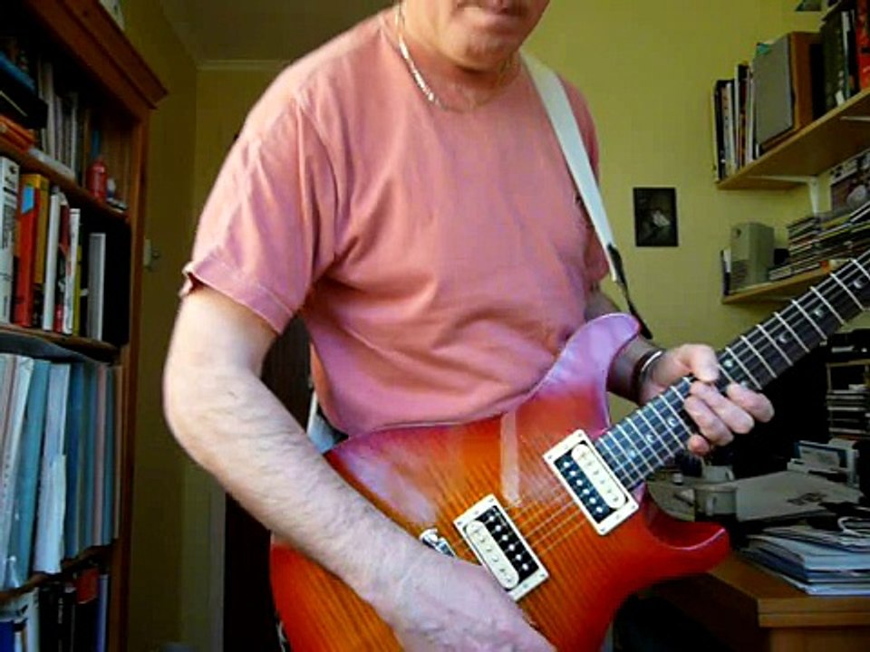 Hotel California Lead solo - PRS SE custom 22