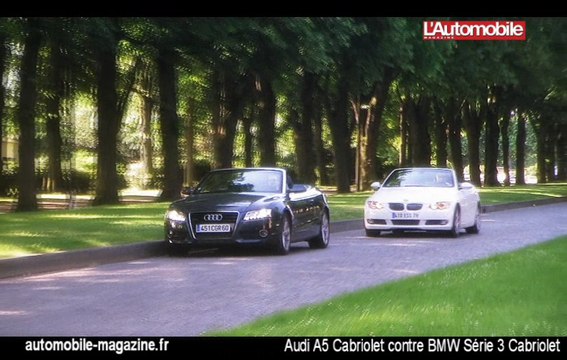 Audi A5 Cabriolet contre BMW Série 3 Cabriolet