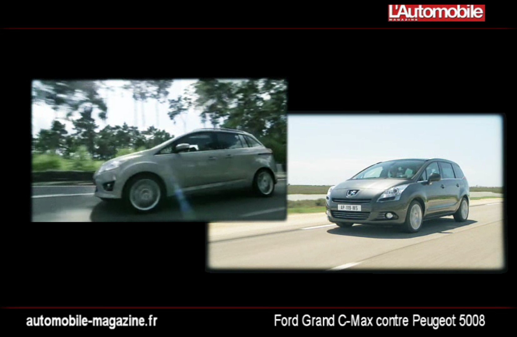 Ford Grand C-Max contre Peugeot 5008 - Vidéo Dailymotion