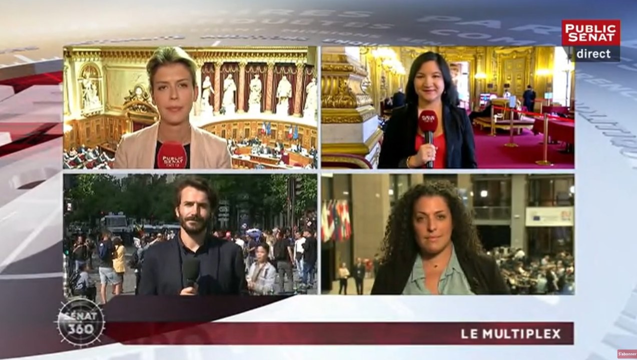 Sénat 360 : Le Sénat vote sa version de la loi travail / Nouvelle journée de mobilisation / Les leçons à tirer d'un divorce (28/06/2016)