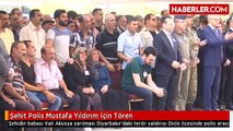 Şehit Polis Mustafa Yıldırım İçin Tören