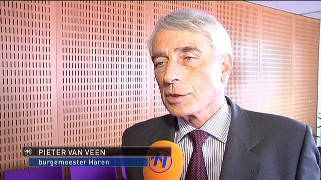 Burgemeester Haren: Zon mededeling gaat je niet in de koude kleren zitten - RTV Noord