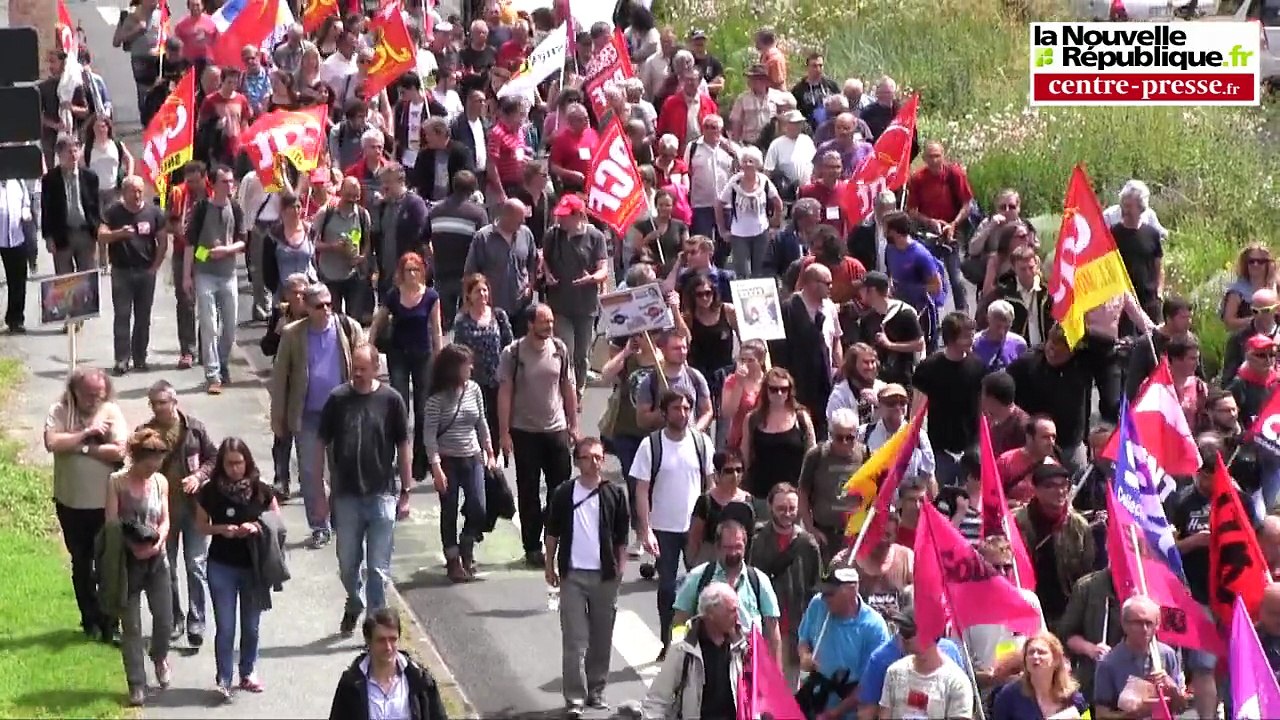 VIDEO. Poitiers. Manifestation contre la loi Travail