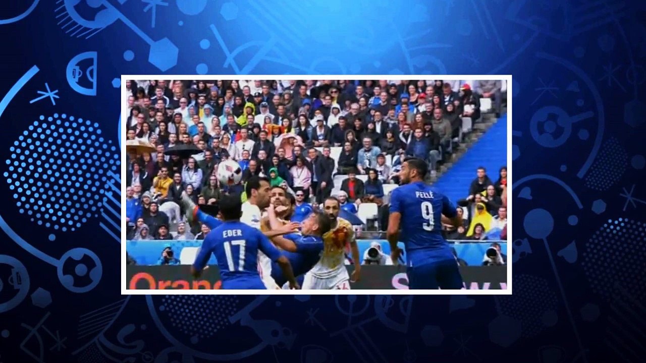 Italie vs Espagne 2-0 Tous les buts Résumé Euro 2016