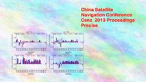China Satellite Navigation Conference Csnc 2013 Proceedings Precise