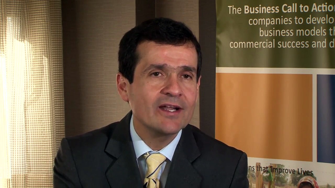 Camilo Gonzalez Ruiz Discuss Sanofi Colombia's Initiative w/ Business Call to Action Addressing Local Barriers to Diabet