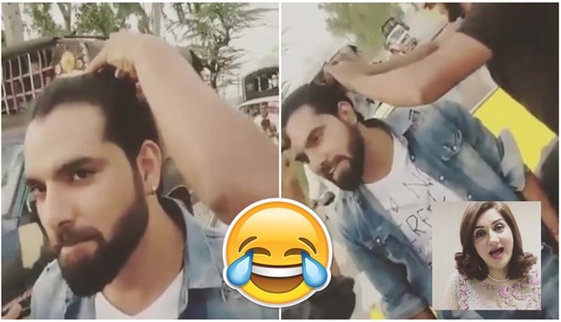 Yasir Hussain mimics Ayesha Sana