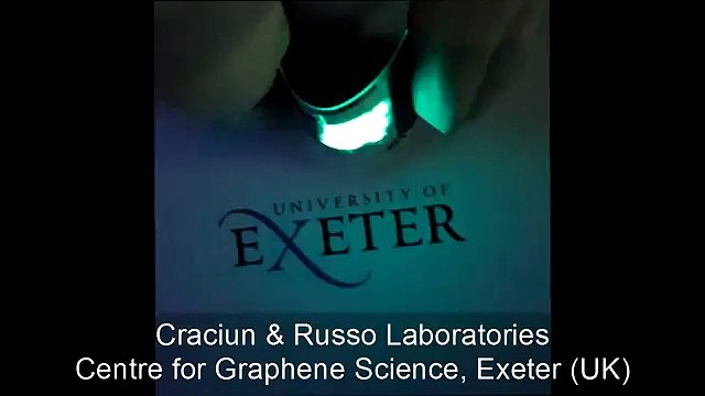 Pantallas flexibles a base de grafeno más luminosas y eficientes