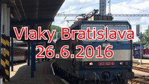 Bratislava hlavná stanica | 26.6.2016 | sestřih