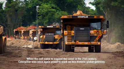 An Historic Relationship | Caterpillar and the Panama Canal | Caterpillar