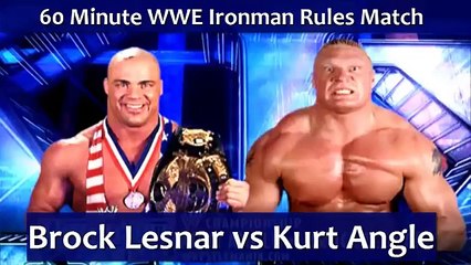 WWE Best Brock Lesnar top 10 Matches 2016