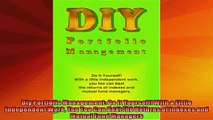 Free Full PDF Downlaod  Diy Portfolio Management Do It Yourself With a Little Independent Work You Too Can Beat Full Free