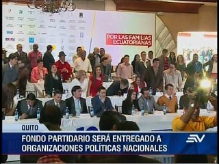 CNE entregará fondo partidario a organizaciones políticas