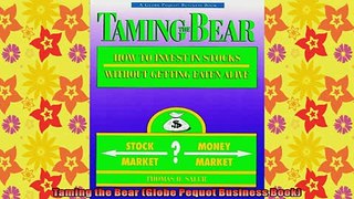 READ book  Taming the Bear Globe Pequot Business Book Full Free
