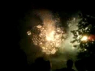 Feux d'artifice bouquet final mlm