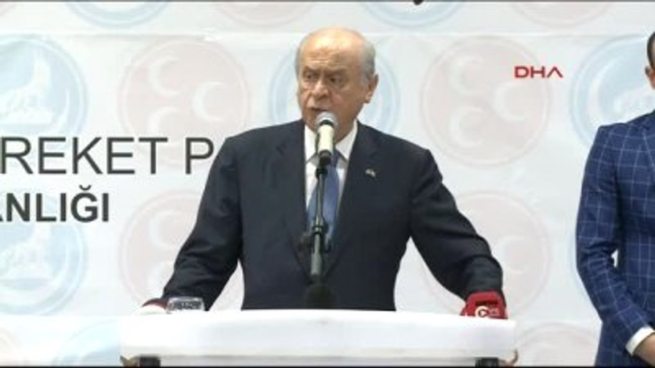 Samsun- Bahçeli, MHP Samsun İl Teşkilatının İftar Programında Konuştu