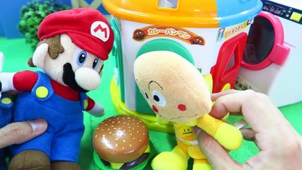 ルイージ登場 マリオ兄弟 いろんなことに挑戦だ アンパンマン 人形劇 Mario Brothers