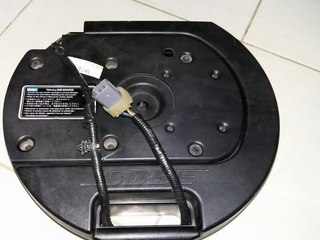 Bose Car Subwoofer type: Spare Wheel ajdustment