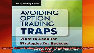 READ book  Avoiding Option Trading Traps What to Look for and Strategies for Success Full EBook