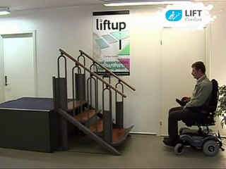 Merdiven Basamaklarının Asansöre Dönüştüğü Müthiş Platform.