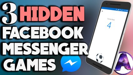 3 HIDDEN games in facebook messenger