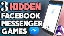 3 HIDDEN games in facebook messenger