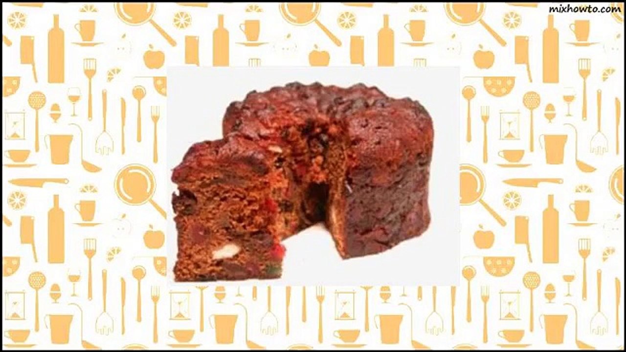 Recipe English Fruit Cake Recipe