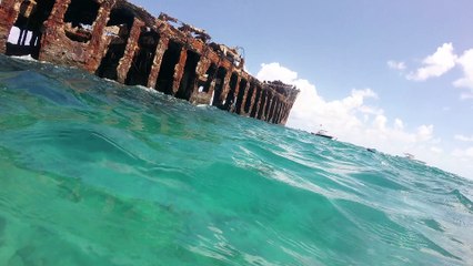 HMY Rendezvous: Yachting Snorkels Bimini's Concrete Ship