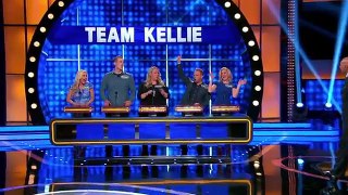 Kellie Missed The Buzzer - Celebrity Family Feud